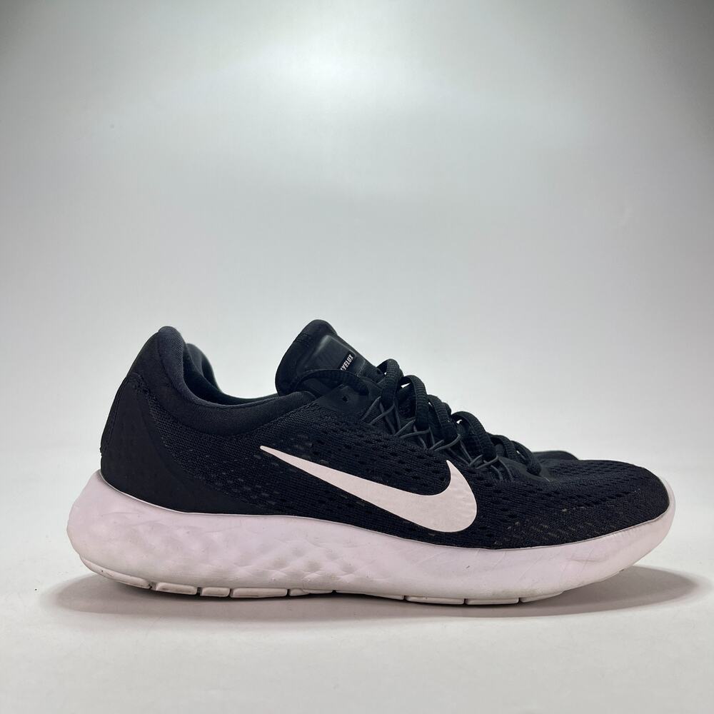 Nike Lunar Skyelux Black White Athletic Running Shoes 855810-001 Women's Size 8